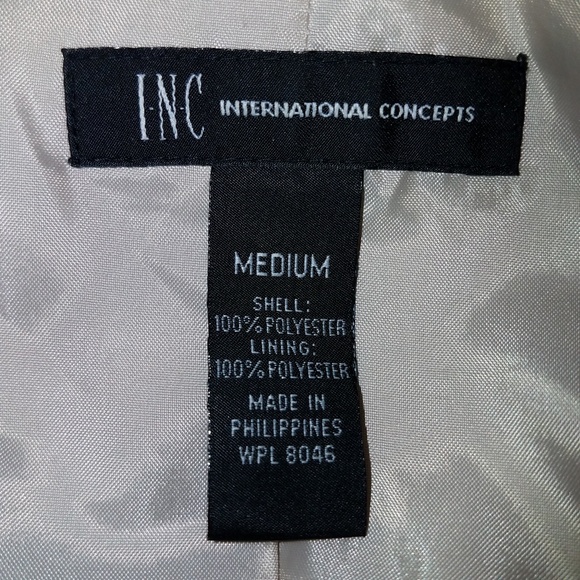 Ruffle Jacket Blazer zip Leather Look Poly Snake - Picture 7 of 8